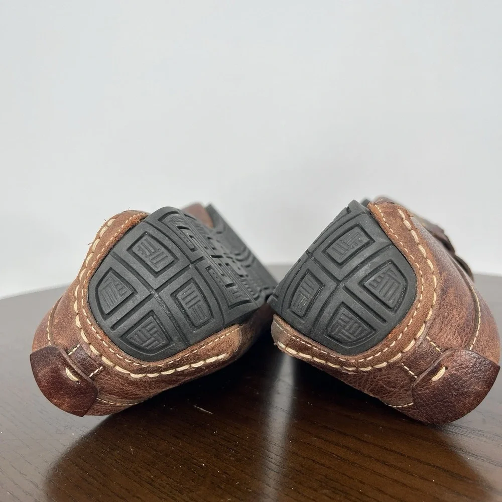 Cole Haan Somerset Shoes Men's 10M Brown Leather Horsebit Driving Loafers C11832